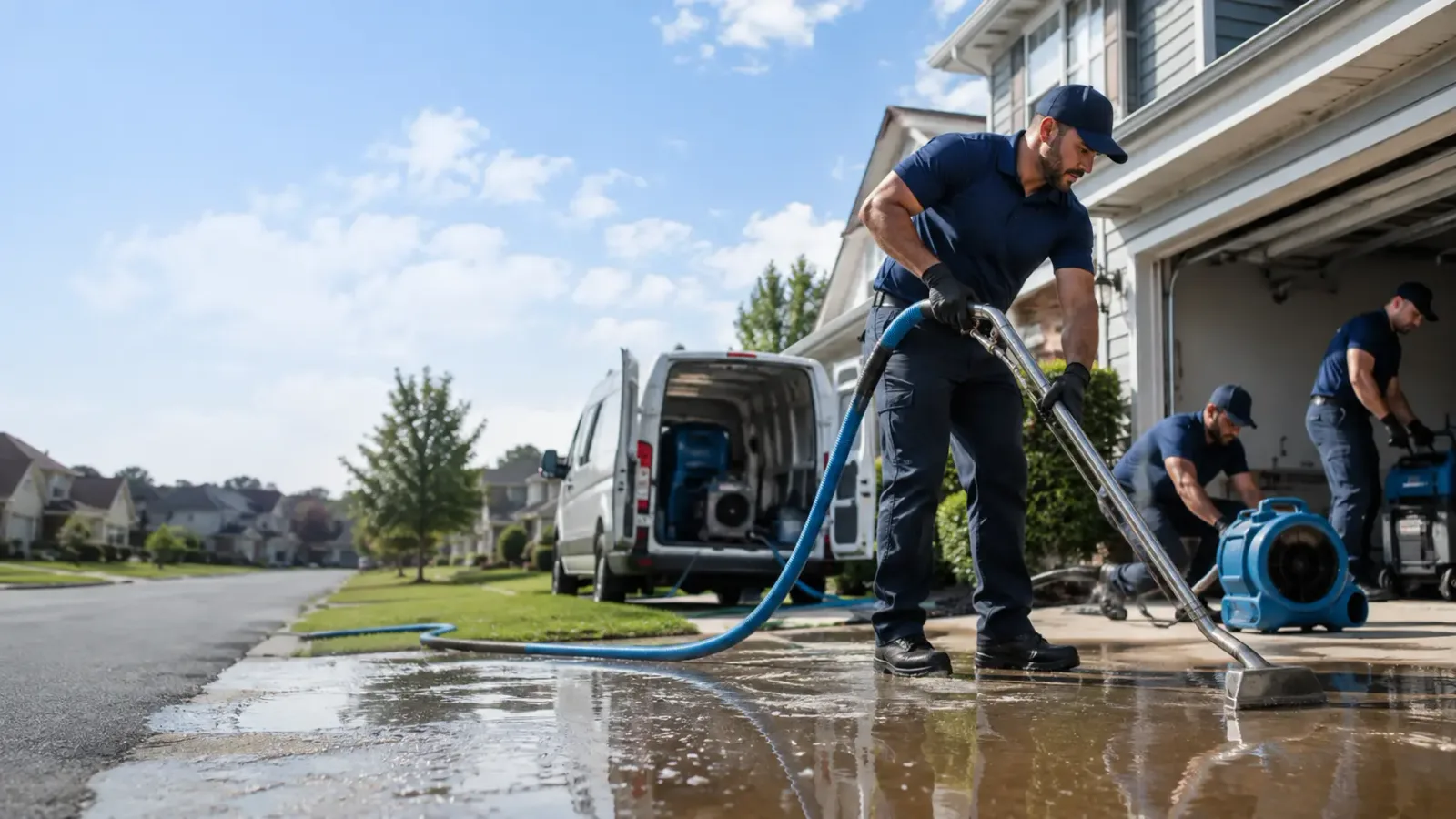 Flood Damage Restoration in Garden City, MI